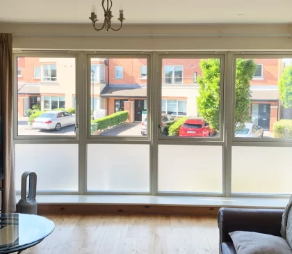 Frosted Privacy Window Film Residential 020