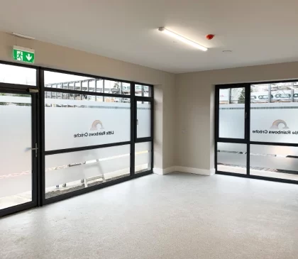 Commercial Privacy Window Film 005